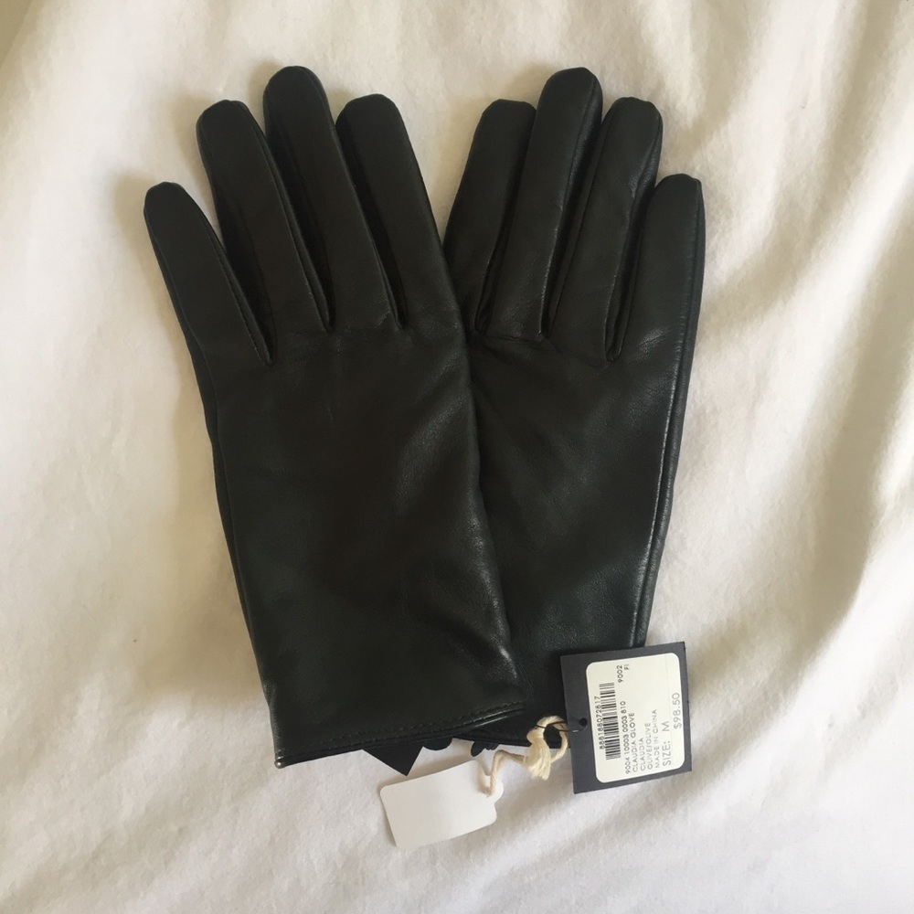 Club Monaco Leather Gloves